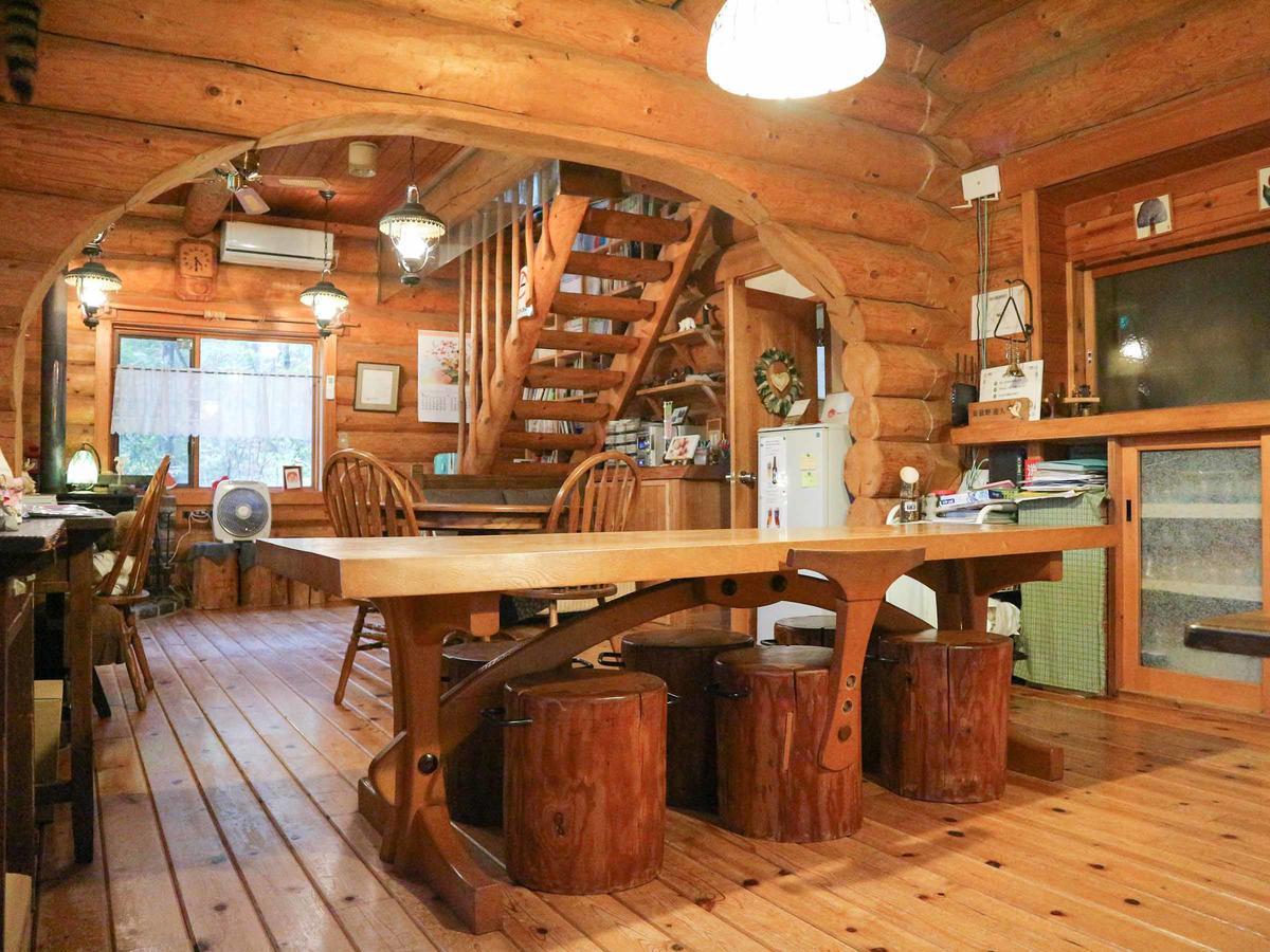 Canadian Loghouse Inn Azuminoyujin Екстериор снимка